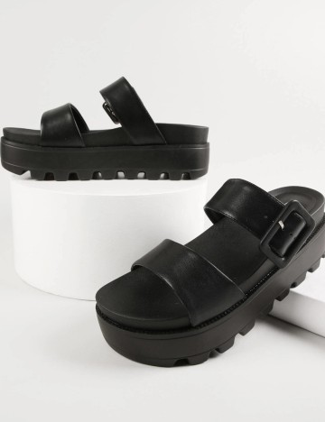 Slapi SHEIN, negru, 37