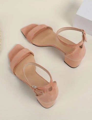 Sandale SHEIN, roz pudra, 38