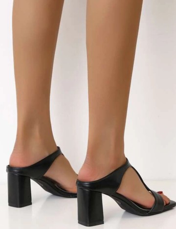 Sandale SHEIN, negru, 39