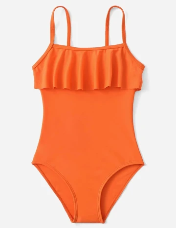 Costum de baie Shein Kids, portocaliu, 1-2ANI