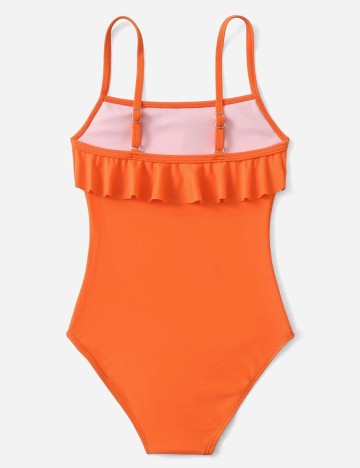 Costum de baie Shein Kids, portocaliu, 1-2ANI