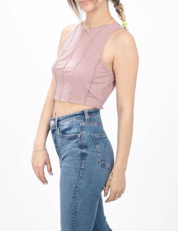 Top SHEIN, roz pudra, XS