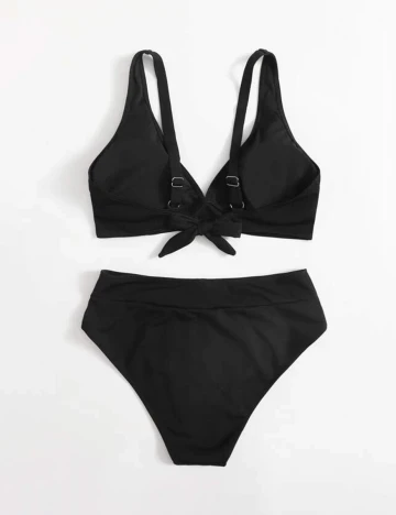 Costum de baie SHEIN CURVE, negru, 1 XL