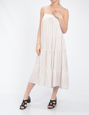Rochie medie SHEIN, crem, XS