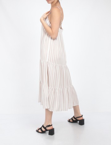 Rochie medie SHEIN, crem, XS