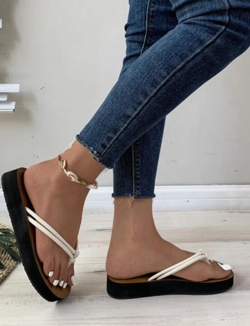 Slapi SHEIN, negru, 39