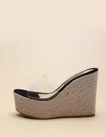 Sandale SHEIN, negru, 42