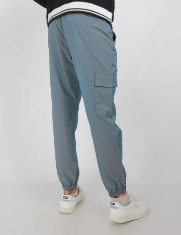Pantaloni SHEIN, albastru, L Albastru