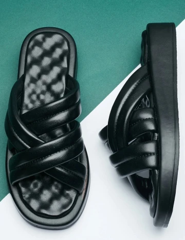 Slapi SHEIN, negru, 40