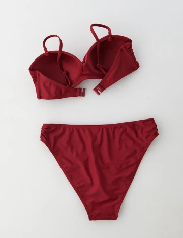 Costum de baie Sinsay, visiniu, M Rosu