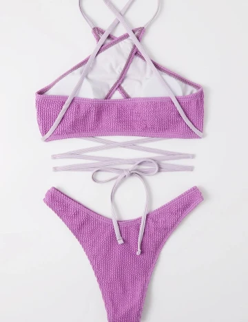 Costum de baie SHEIN, mov, M