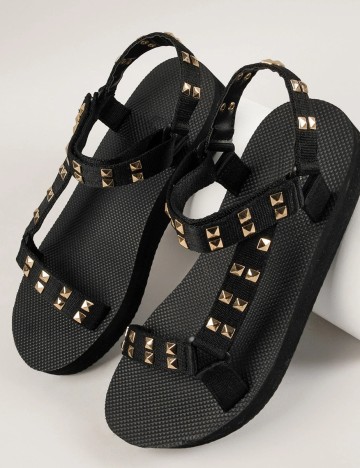 Sandale SHEIN, negru, 38,5