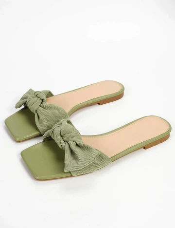 Slapi SHEIN, verde, 37 Verde