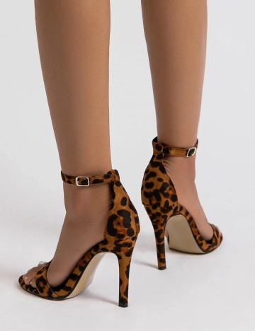 Sandale SHEIN, animal print, 37