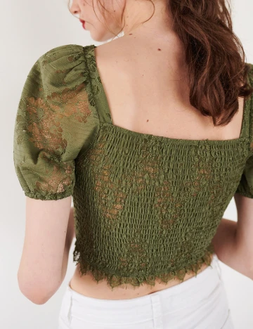 Top Reserved, verde, XL