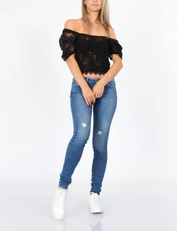 Top Reserved, negru, L