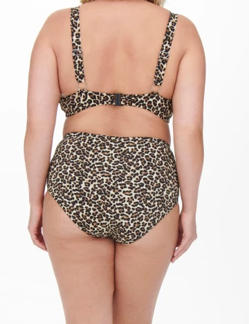 Chilot de baie Only Carmakoma, animal print, 48 Animal print