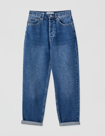 Blugi Pull&Bear, albastru deschis, 34