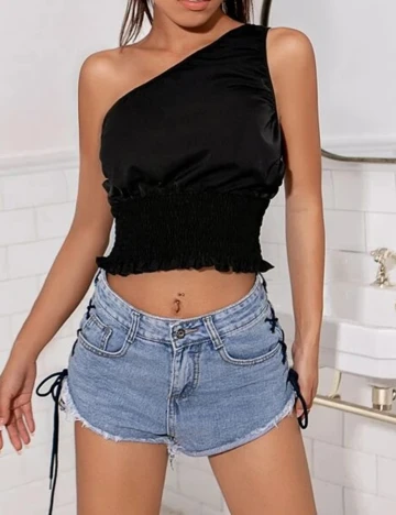 Top SHEIN, negru, M