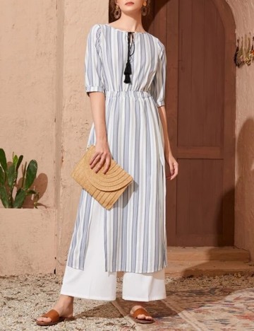 Rochie Medie SHEIN, alb, XL