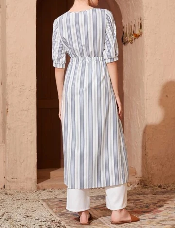 Rochie Medie SHEIN, alb, XL Alb