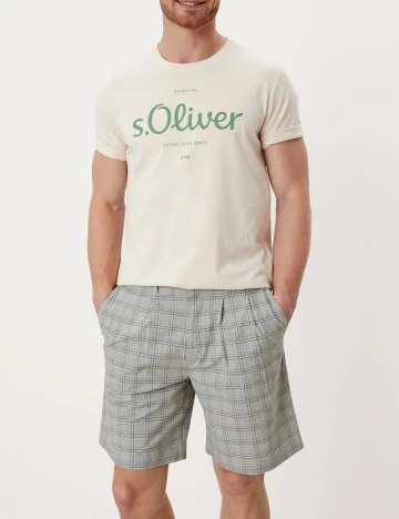 Pantaloni scurti s.Oliver, gri, W30 Gri