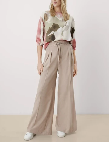 Pantaloni s.Oliver, bej, 42 Crem