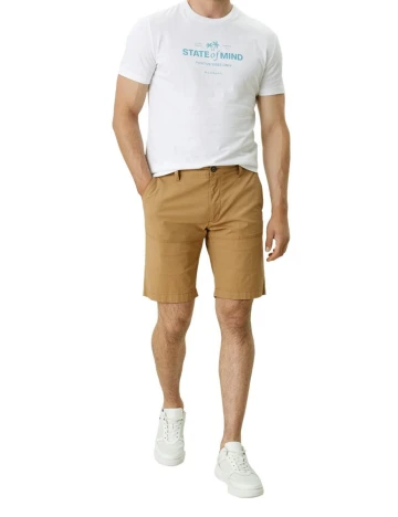 Pantaloni scurti s.Oliver, maro, W30