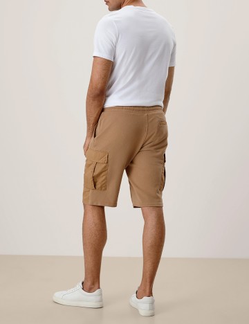 Pantaloni scurti s.Oliver, maro, S