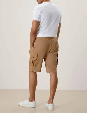 Pantaloni scurti s.Oliver, maro, S