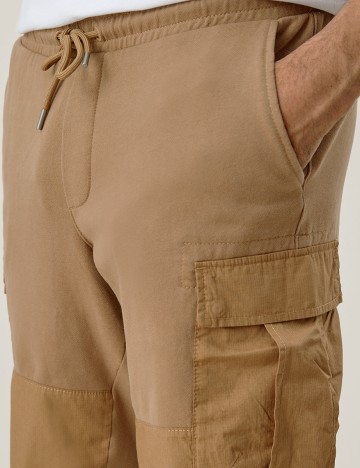 Pantaloni scurti s.Oliver, maro, S