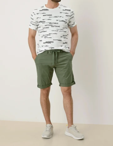Pantaloni scurti s.Oliver, verde, W30