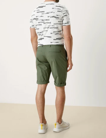 Pantaloni scurti s.Oliver, verde, W30