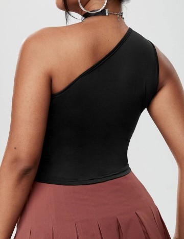 Top SHEIN CURVE, negru, 0 XL