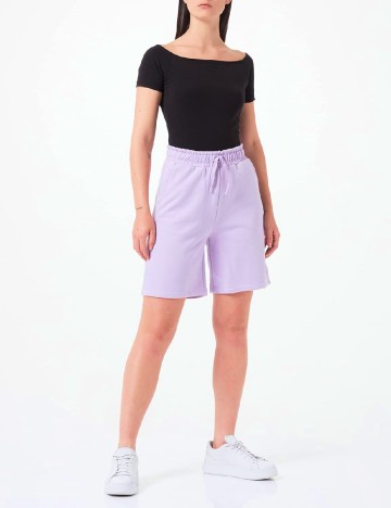 Pantaloni scurti s.Oliver, mov