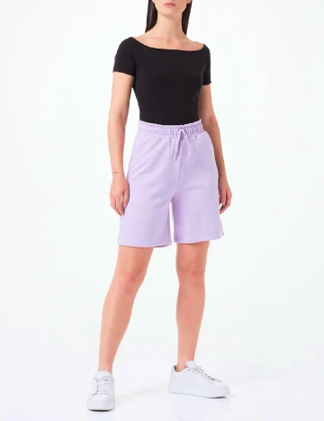 Pantaloni scurti s.Oliver, mov