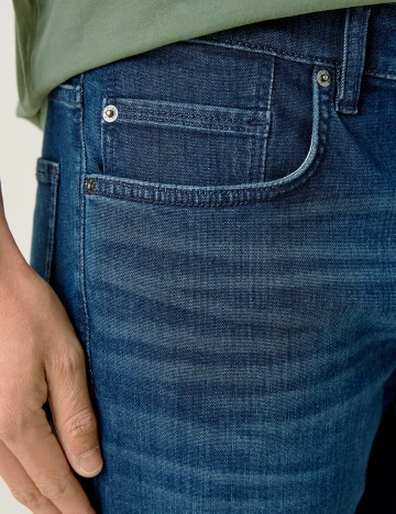 Pantaloni scurti s.Oliver, albastru, W30