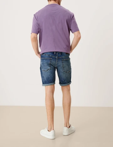 Pantaloni scurti s.Oliver, albastru, W31