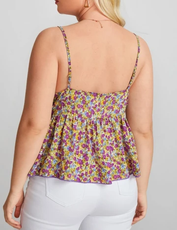 Top SHEIN CURVE, floral, 1 XL Floral print