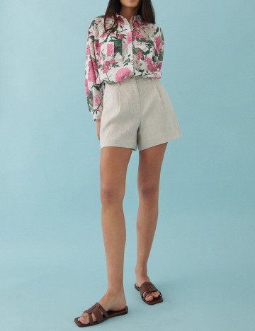 Pantaloni Scurti Reserved, bej, 38