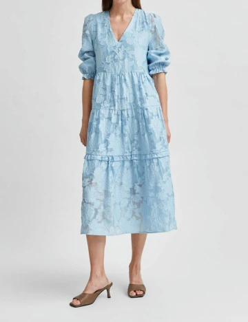 Rochie medie Selected Femme, albastru, 34