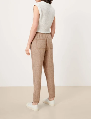 Pantaloni s.Oliver, maro