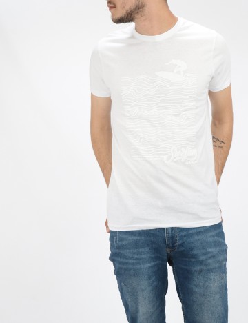 Tricou Milano Bulls, alb, S
