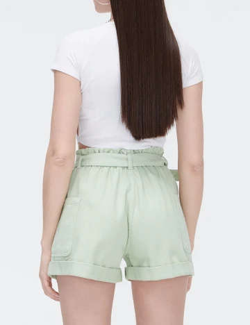 Pantaloni Scurti CROPP, verde, 32