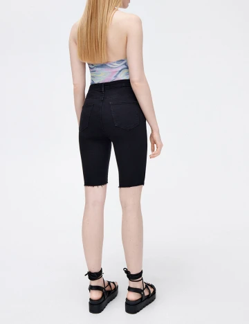 Pantaloni scurti CROPP, negru