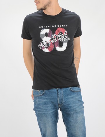 Tricou Milano Bulls, negru, S