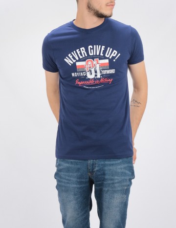 Tricou Milano Bulls, albastru, S