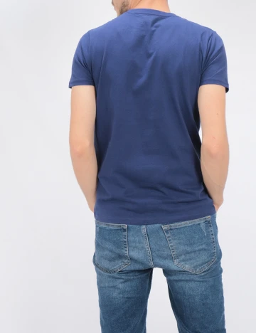 Tricou Milano Bulls, albastru, S Albastru