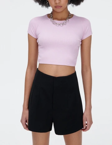 Pantaloni Scurti CROPP, negru, 32
