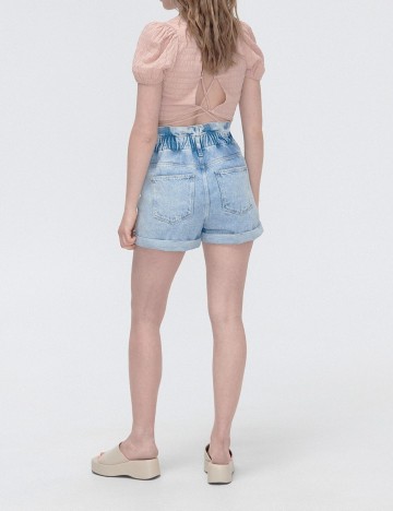 Pantaloni scurti CROPP, albastru